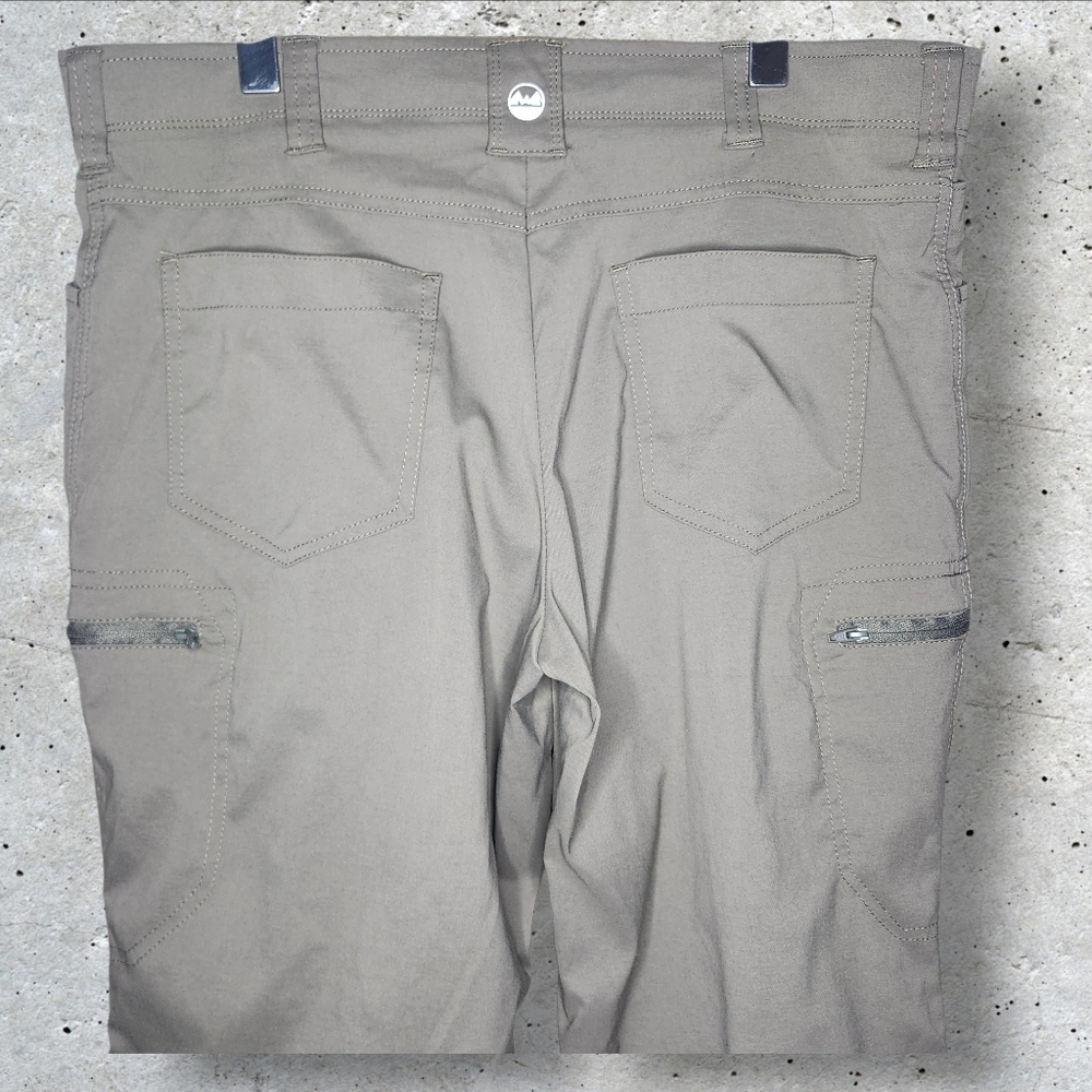 WRANGLER Brown Nylon Cargo Pants - 38x30 - Picture 7 of 9